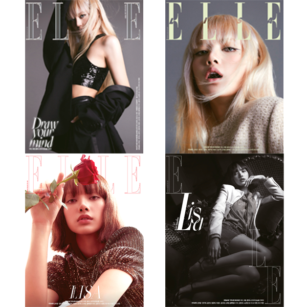 [全款] ELLE 2022.05 (封面 : LISA / 内页 : LISA 18p) *封面4种中随机1种_LISA吧