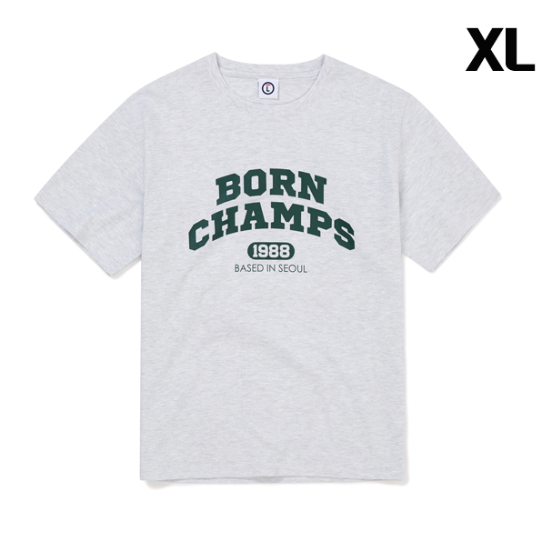 (MONSTA X JOOHONEY)(GIFT PHOTOCARD SET OF 3P) BC ARCH LOGO TEE [LIGHT GRAY][XL]
