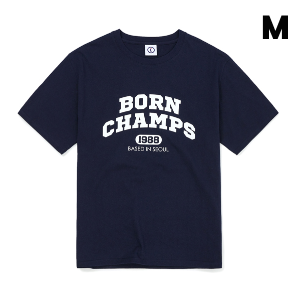 (MONSTA X JOOHONEY)(GIFT PHOTOCARD SET OF 3P) BC ARCH LOGO TEE [NAVY][M]