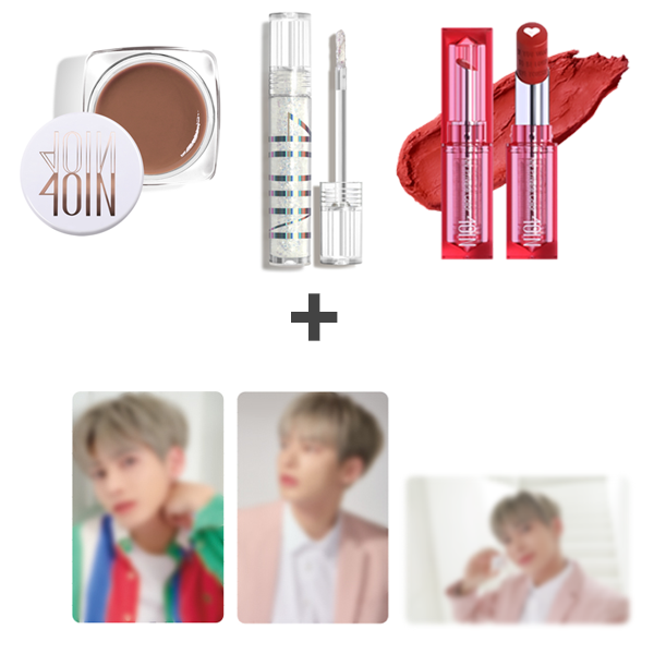 [全款][TXT TAEHYUN PHOTOCARD 3P GIVEAWAY] DEWYIT EYE GLOSS 01 + DAZE EYE GLITTER 01 + HEART FOR MY LIPSTICK 01_姜太显吧_TAEHYUNBar