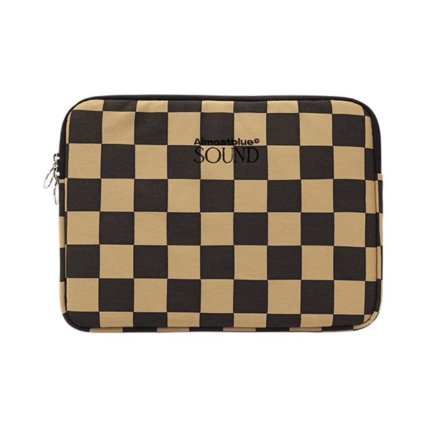 Checkerboard Laptop Pouch [2colors]