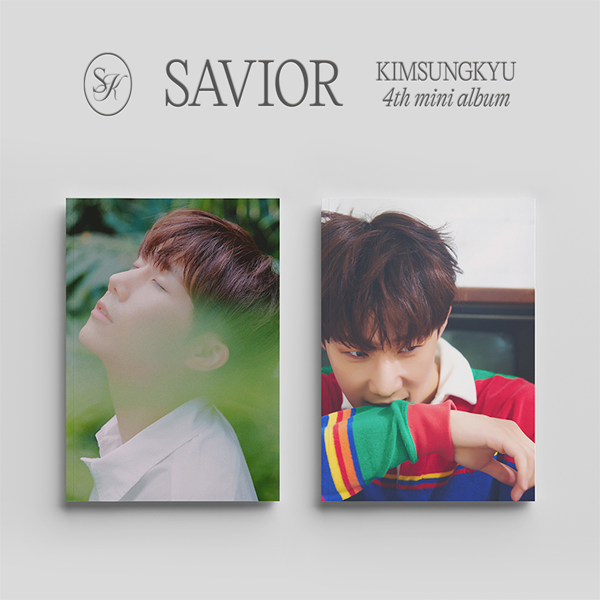 [2CD SET] KIM SUNG KYU - Mini Album Vol.4 [SAVIOR] (S Ver. + K Ver.)