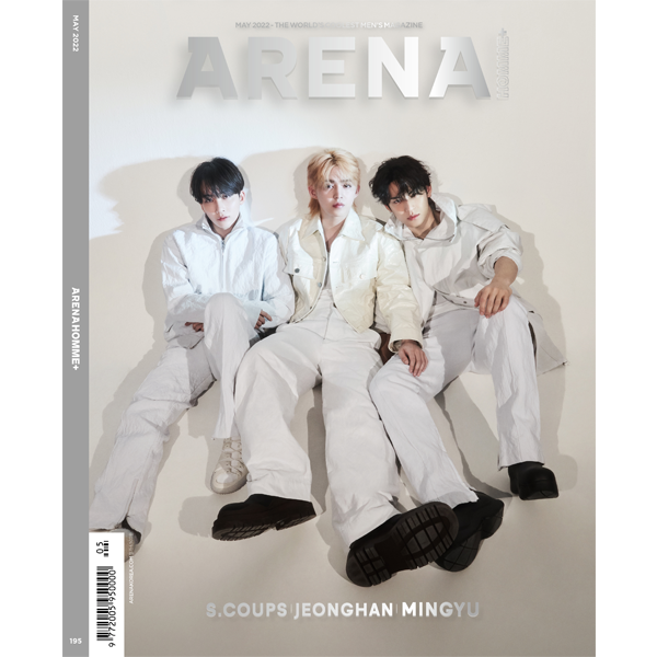 ARENA HOMME+ 2022.05 B Type (Cover : Seventeen S.COUPS,Jeonghan,Mingyu)