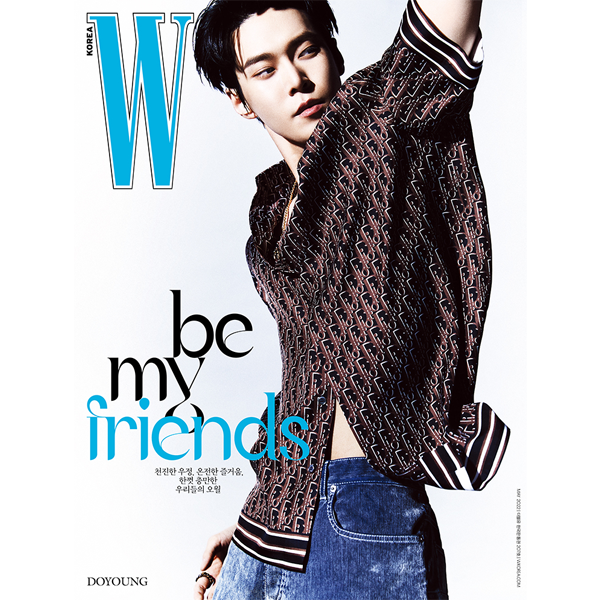 W KOREA 2022.05 A Type (Cover : DOYOUNG / Content : DOYOUNG 12P, Lee Min Ho 10P, Jay Park 10P, Lee Do Hyun 8P, TWICE MINA 8P, Minha Kim 6P)