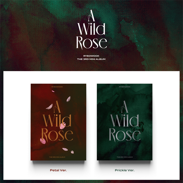 [全款 裸专] RYEOWOOK - 迷你专辑 Vol.3 [A Wild Rose] (Random Ver.) *购买多张尽量发不同版本 CenturyBlue百年唯蓝