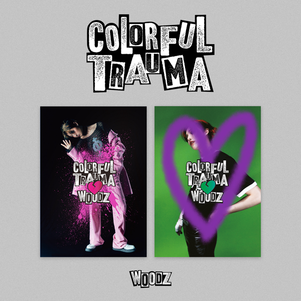 [@CSY_INTL] WOODZ - Mini Album Vol.4 [COLORFUL TRAUMA] (Random Ver.)