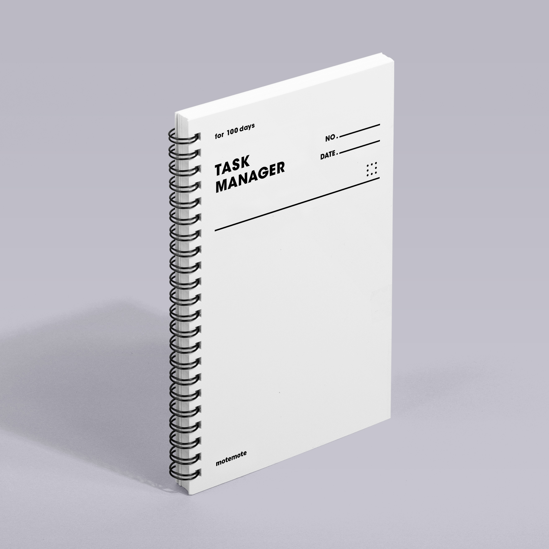 ktown4u.com : [motemote] task manager for 100days_white