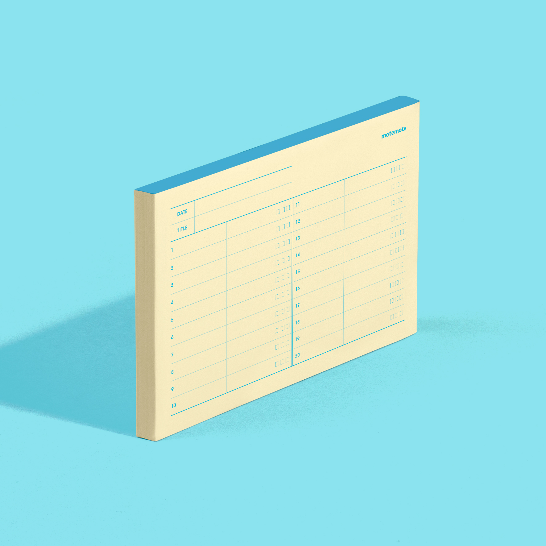 [motemote] memo block_vocabulary