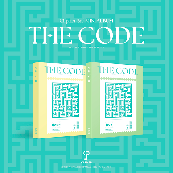 [2CD SET] Ciipher - Mini Album Vol.3 [THE CODE] (DASH Ver. + DOT Ver.)