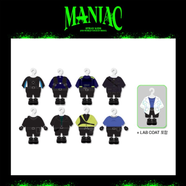 [全款] SKZOO OUTFIT MANIAC VER [Stray Kids 2nd World Tour “MANIAC” in Seoul]_徐彰彬中文首站