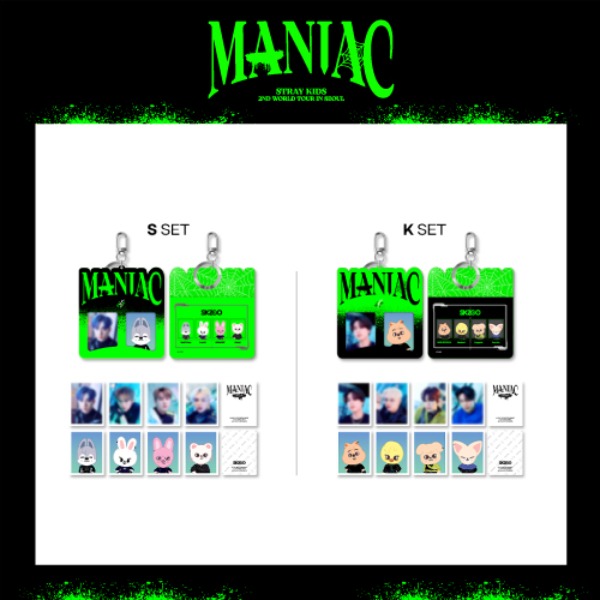[全款] SKZ x SKZOO ID PHOTO DUAL FRAME KEYRING [Stray Kids 2nd World Tour “MANIAC” in Seoul]_FelixLee中文首站