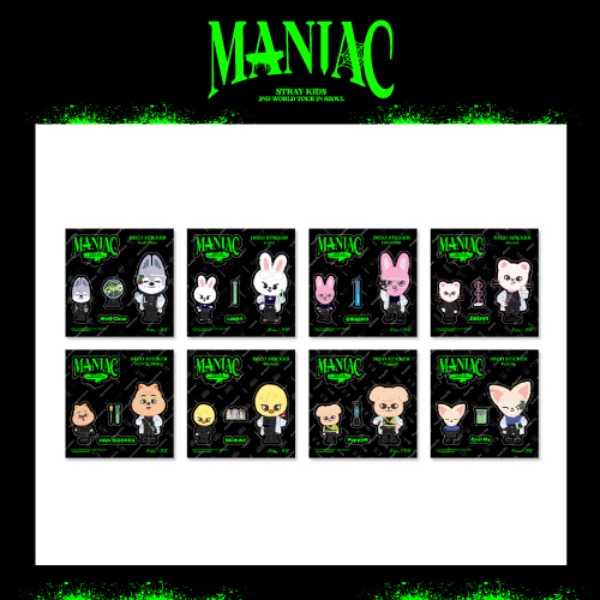 [SKZOO] DECO STICKER SET (DWAEKKI Ver.) [Stray Kids 2nd World Tour “MANIAC” in Seoul]