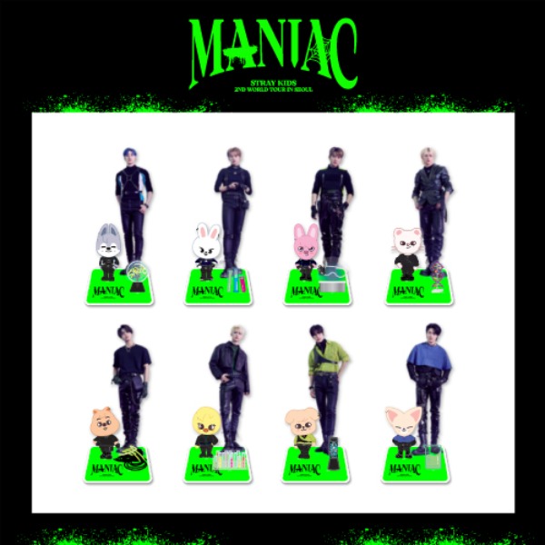 [全款] SKZ x SKZOO ACRYLIC PHOTO STAND [Stray Kids 2nd World Tour “MANIAC” in Seoul]_SugarMill_金昇玟中文首站