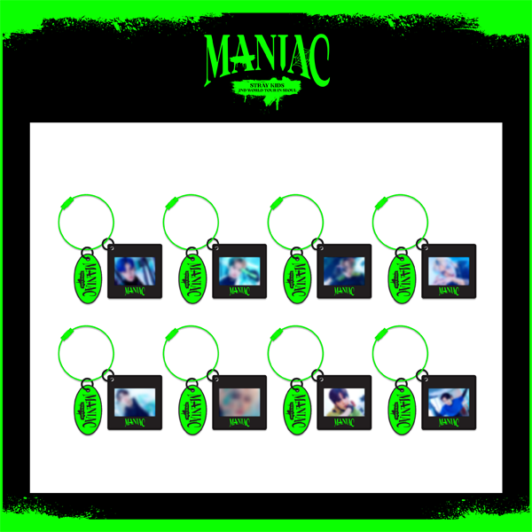 [全款] [SKZ] SLIDE FILM & PENDANT KEYRING [Stray Kids 2nd World Tour “MANIAC” in Seoul]_李旻浩_LeeKnowIsCute