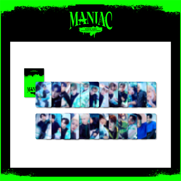 [全款] [SKZ] RANDOM PHOTOCARD [Stray Kids 2nd World Tour “MANIAC” in Seoul]_韩知城中文首站_HJS