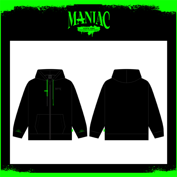 [全款] [SKZ] HOOD ZIP-UP [Stray Kids 2nd World Tour “MANIAC” in Seoul]_FelixLee中文首站