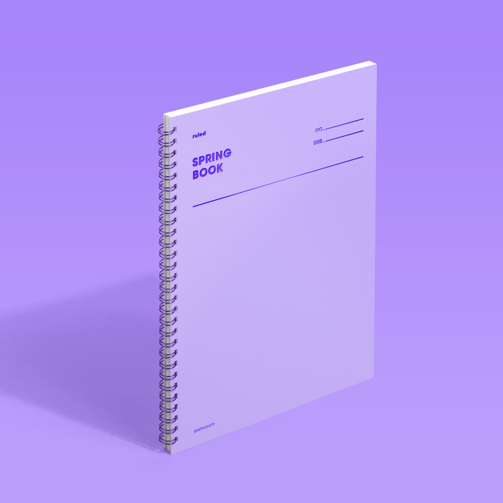 [motemote] spring book_violet(3type)
