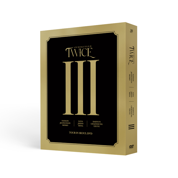 [@twice_trans] [DVD] TWICE 4TH WORLD TOUR Ⅲ IN SEOUL DVD