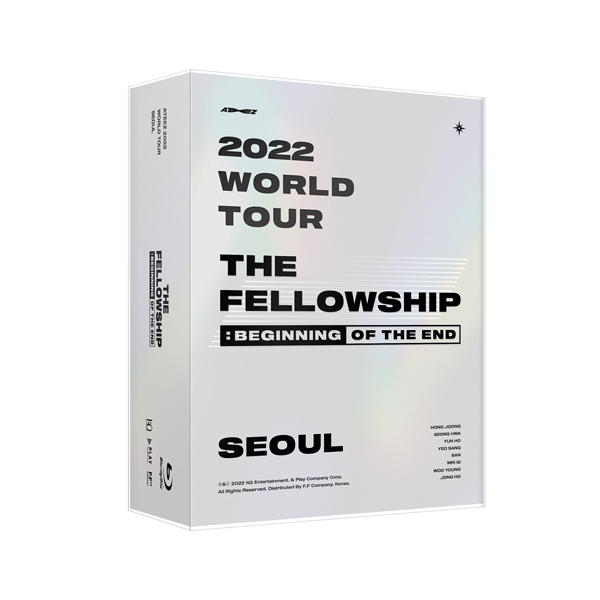 [ATEEZ GOODS] [Blu-ray] ATEEZ - ATEEZ THE FELLOWSHIP :  BEGINNING OF THE END SEOUL Blu-ray