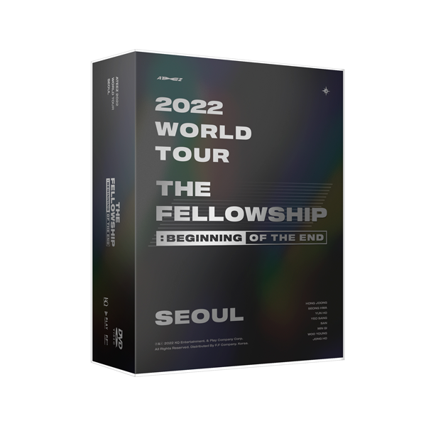 [ATEEZ GOODS] [DVD] ATEEZ - ATEEZ THE FELLOWSHIP :  BEGINNING OF THE END SEOUL DVD