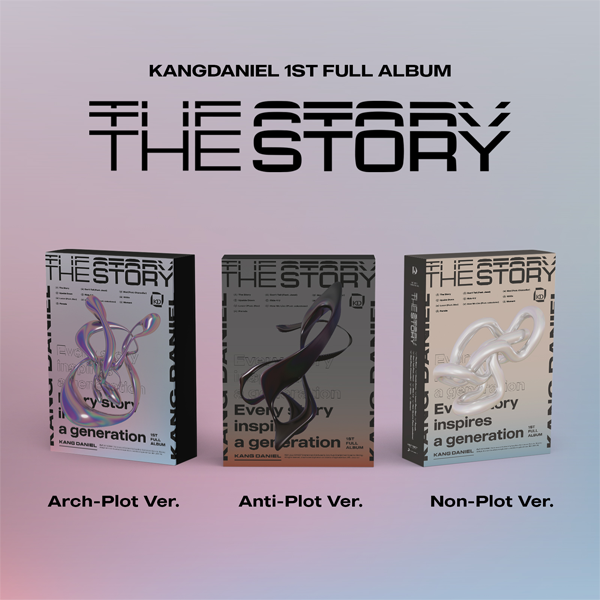 [全款 裸专][ONLINE LUCKY DRAW EVENT] KANG DANIEL - 1st Full Album [The Story] (随机版本) *购买多张尽量发不同版本_WannaDaniel姜丹尼尔