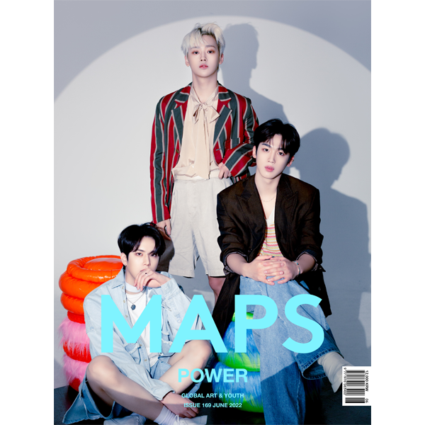 Maps 2022.06 B TYPE (Cover : KIM YO HAN, KANG SEOK HWA, KIM DONG HAN / Content : KANG HYE WON, YOON BO MI (Apink))