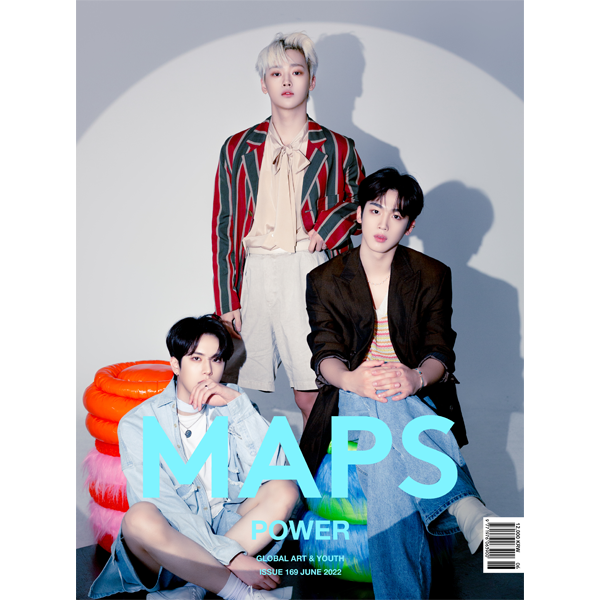 [@WEi_GLOBAL] Maps 2022.06 B TYPE (Cover : KIM YO HAN, KANG SEOK HWA, KIM DONG HAN / Content : KANG HYE WON, YOON BO MI (Apink))