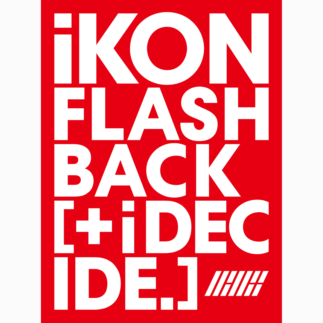 [@iKON_Global] iKON - FLASHBACK [+i DECIDE] (CD+Blu-ray) (Japanese Ver.)   