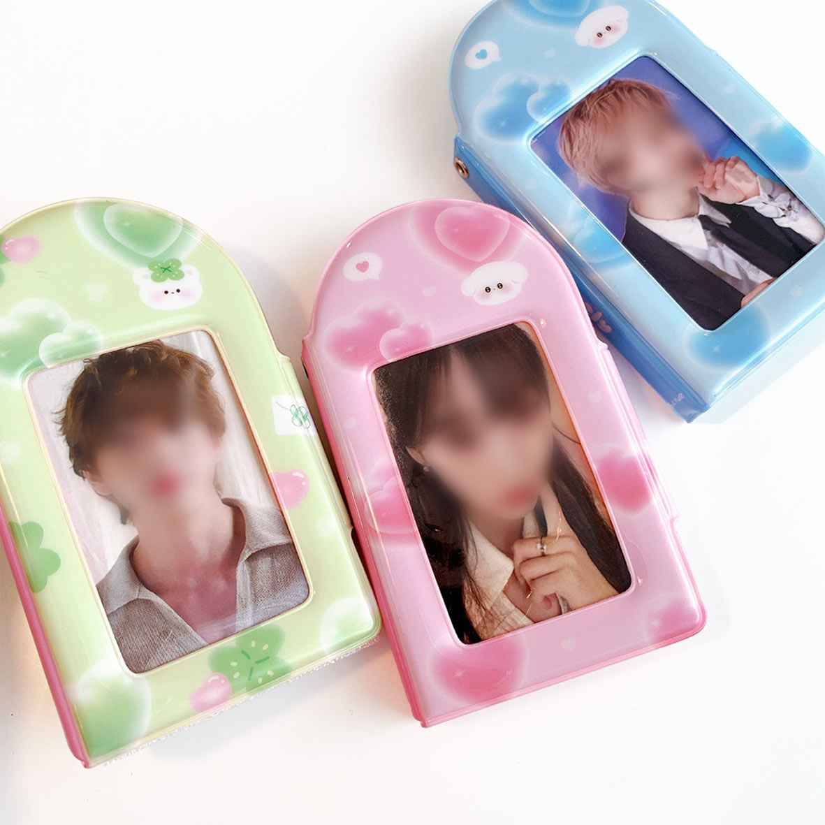 pink rue photocard holder book(3type)