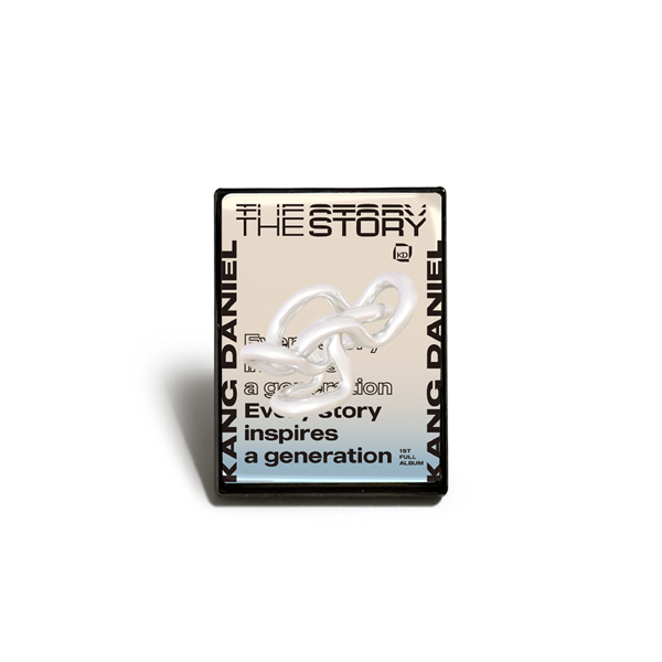 [全款] KANG DANIEL - ALBUM COVER BADGE (VER.C) [1st Full Album [The Story] OFFICIAL GOODS]_姜丹尼尔吧_likecat