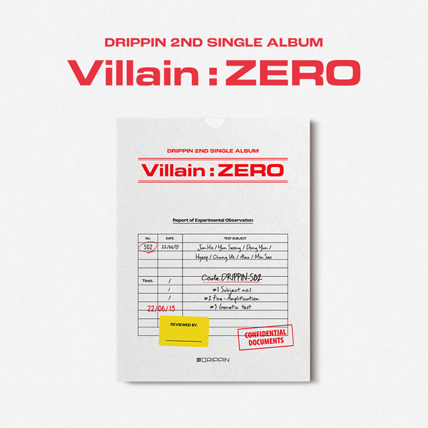 [DRIPPIN ALBUM] DRIPPIN - 2ND SINGLE ALBUM [Villain : ZERO] (A Ver.)