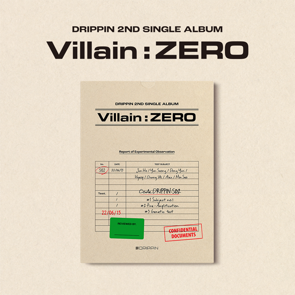 [DRIPPIN ALBUM] DRIPPIN - 2ND SINGLE ALBUM [Villain : ZERO] (B Ver.)