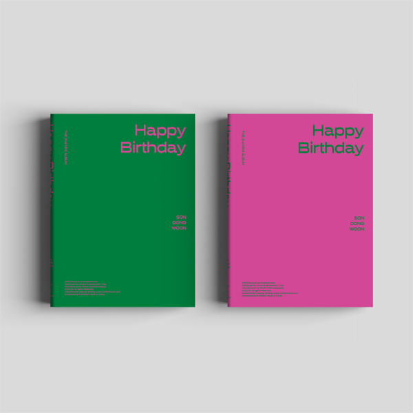 [@YysBellediane] [2CD SET] Son Dong Woon - THE 2nd MINI ALBUM [Happy Birthday] (Sunny Ver. + CLOUD Ver.)