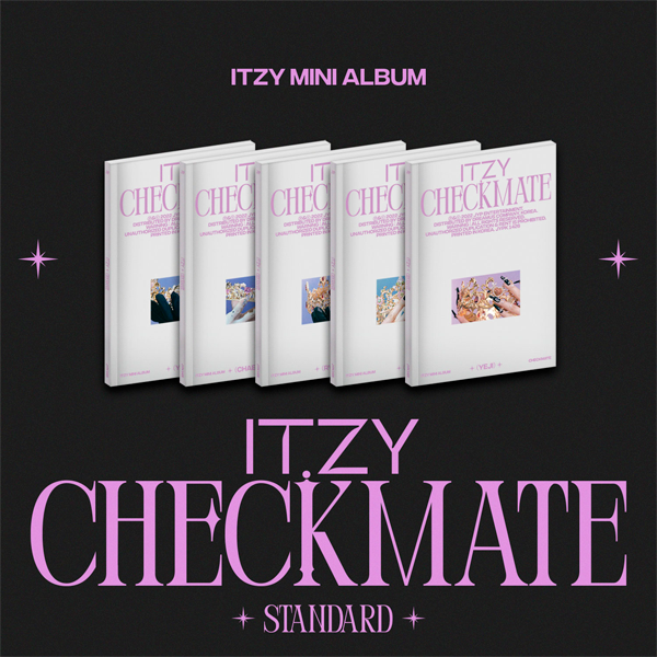 [FC ALBUM] ITZY - MINI ALBUM [CHECKMATE] (STANDARD EDITION) (Random Ver.) *Different versions will be sent in case of purchasing 2 or more if we can identify versions of the album by