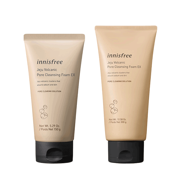 Jeju Volcanic Pore Cleansing Foam EX 2types