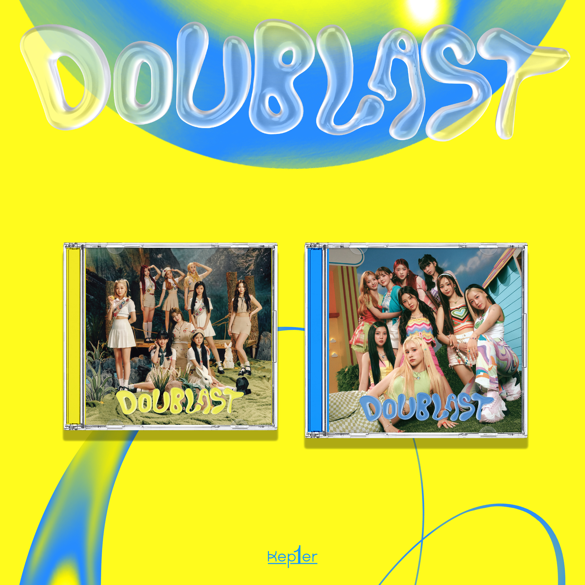 [@CHAEHYUNGLOBAL] [2CD SET] Kep1er - The 2nd Mini Album [DOUBLAST] (Jewel Ver.) (LEM0N BLAST Ver. + B1UE BLAST Ver.)