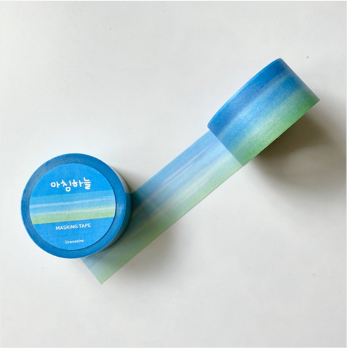 Ramzzine morning sky masking tape 25mm