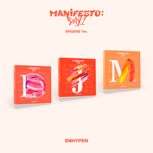 [全款 裸专] ENHYPEN - MANIFESTO : DAY 1 (ENGENE ver.) (Set)_沈载伦JAKE_EN-