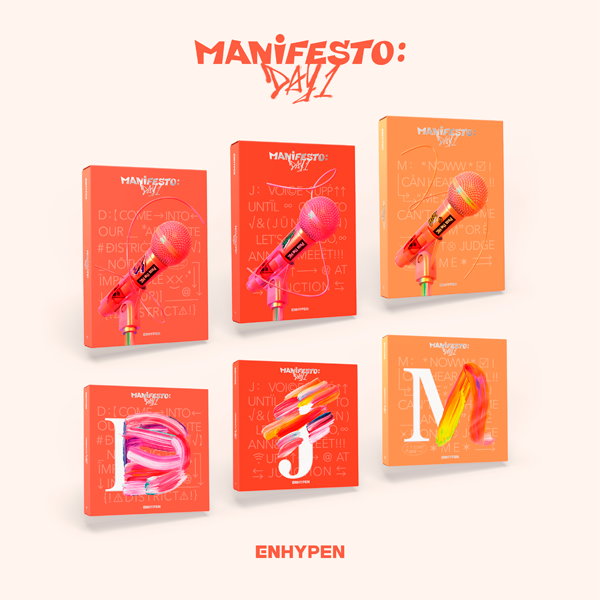 [FAN UNION] ENHYPEN - MANIFESTO : DAY 1 (Set) + MANIFESTO : DAY 1 (ENGENE ver.) (Set)