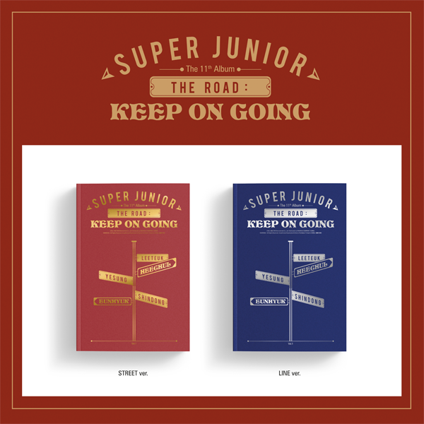 [全款 裸专] SUPER JUNIOR - 正规11辑 Vol.1 [The Road : Keep on Going] (随机版本）_欧柠 EuropeanLemon
