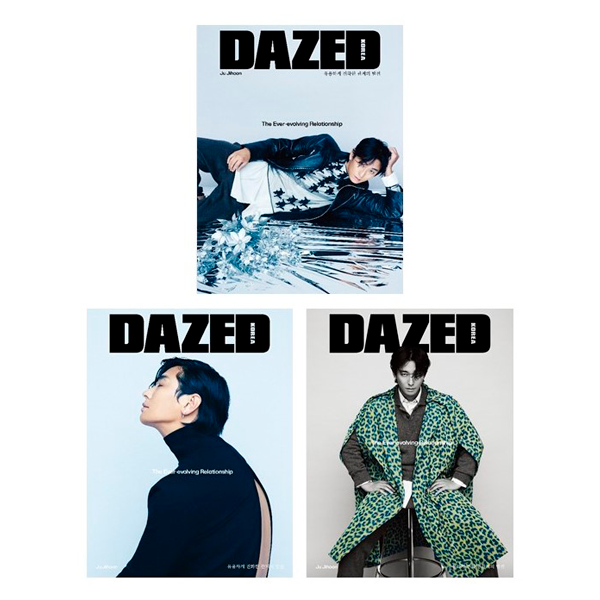 [全款] Dazed & Confused Korea 2022.07 (内页 : LE SSERAFIM 30p) *封面3种中随机1种_宮脇咲良SAKURA_樱绽