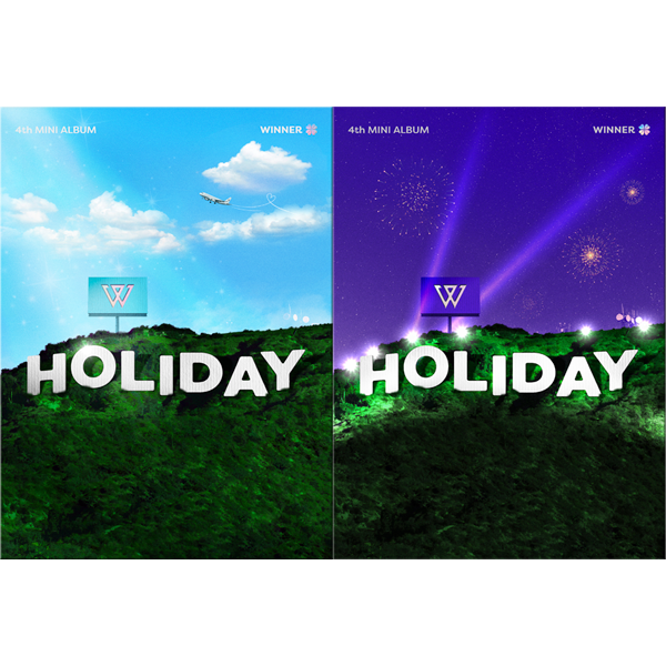 [Video Call Sign Event] [2CD SET] [YOON] WINNER - 4th MINI ALBUM [HOLIDAY] (PHOTOBOOK A Ver. + PHOTOBOOK B Ver.) 