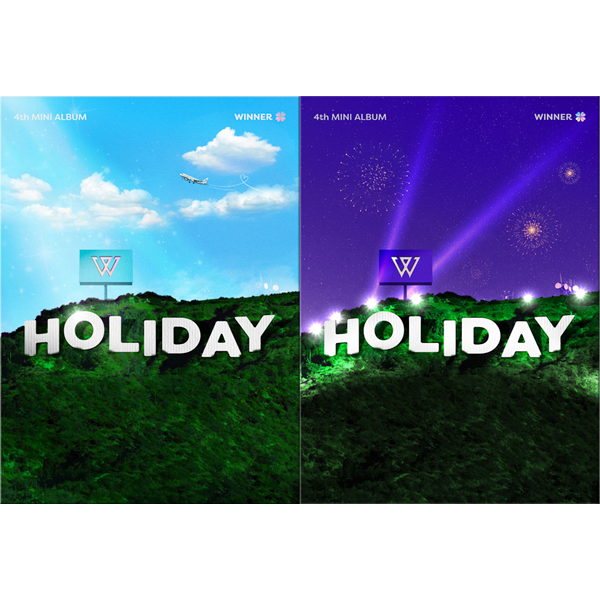 [KTOWN4U GIFT] [2CD SET] WINNER - 4th MINI ALBUM [HOLIDAY](PHOTOBOOK A Ver. + PHOTOBOOK B Ver.) *Unable to apply for a signing event