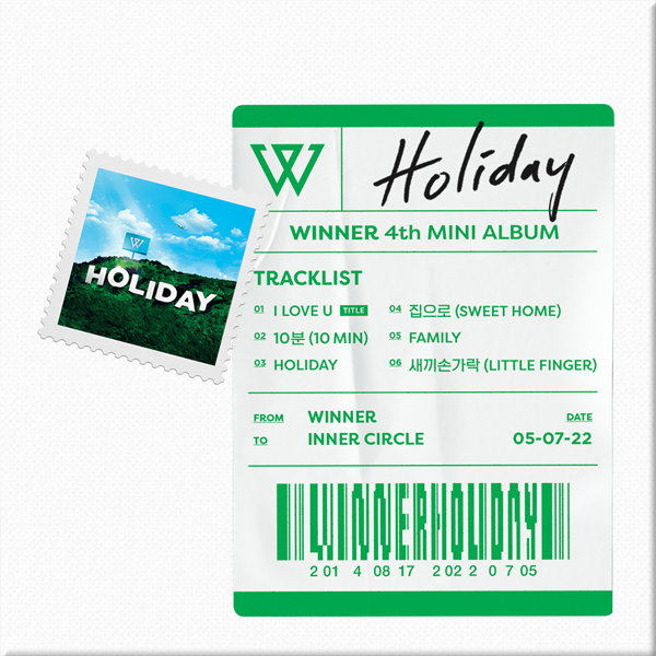 [KTOWN4U GIFT] WINNER - 4th MINI ALBUM [HOLIDAY] (KiT ALBUM) *Unable to apply for a signing event