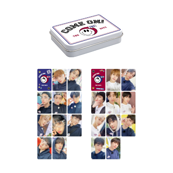 THE BOYZ - THE BOYZ まとめ売り ktown4u.com : THE BOYZ - 07 PHOTOCARD & TIN CASE SET [2022