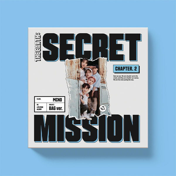 [@MCND_Support] [VCE] (BAG Ver.) MCND - 4th MINI ALBUM [THE EARTH : SECRET MISSION Chapter.2] (BAG Ver.)