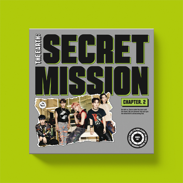 [@MCND_Support] [VCE] (WHEEL Ver.)  MCND - 4th MINI ALBUM [THE EARTH : SECRET MISSION Chapter.2] (WHEEL Ver.)