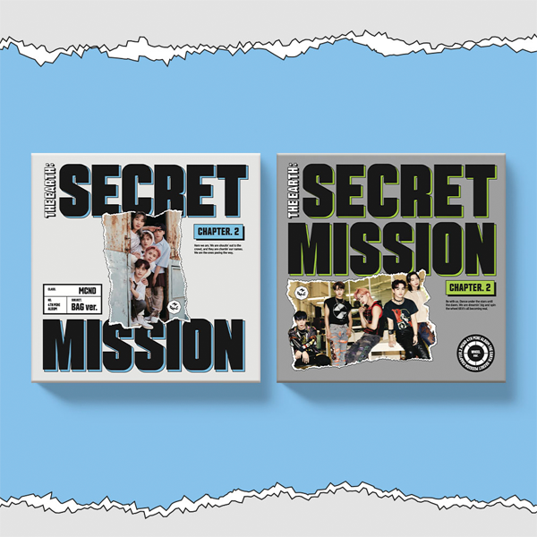 [@MCND_Support] [VCE] [2CD SET] MCND - 4th MINI ALBUM [THE EARTH : SECRET MISSION Chapter.2] (BAG Ver. + WHEEL Ver.)