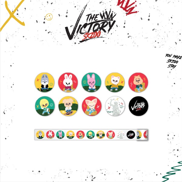[SKZOO] ROLL STICKER [STRAY KIDS x SKZOO THE VICTORY]