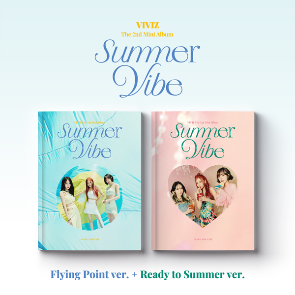 [2CD 세트상품] 비비지 (VIVIZ) - 미니앨범 2집 [Summer Vibe] (Flying Point 버전 + Ready to Summer 버전)